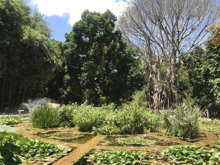 The Aquarium in the Palermo Botanical Gardens