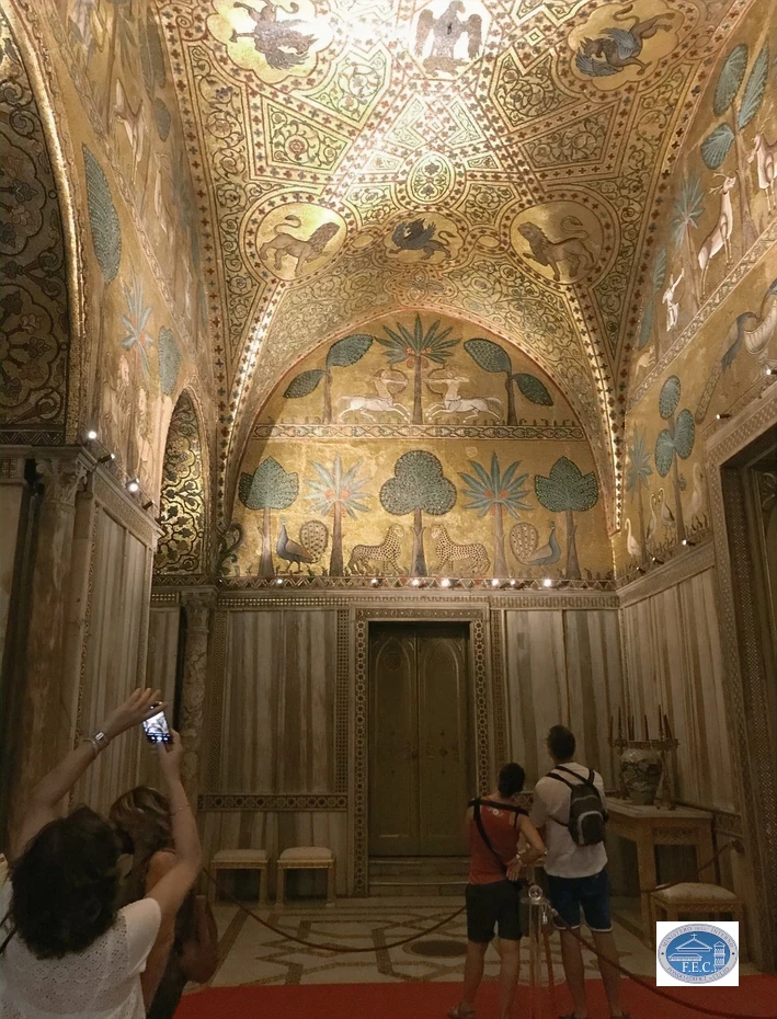 King Roger's Room in the Palazzo Reale