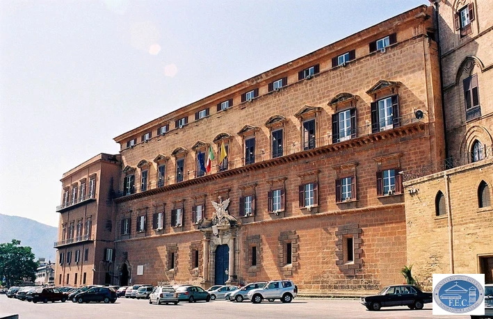 Renaissance Fassade des Normannenpalastes