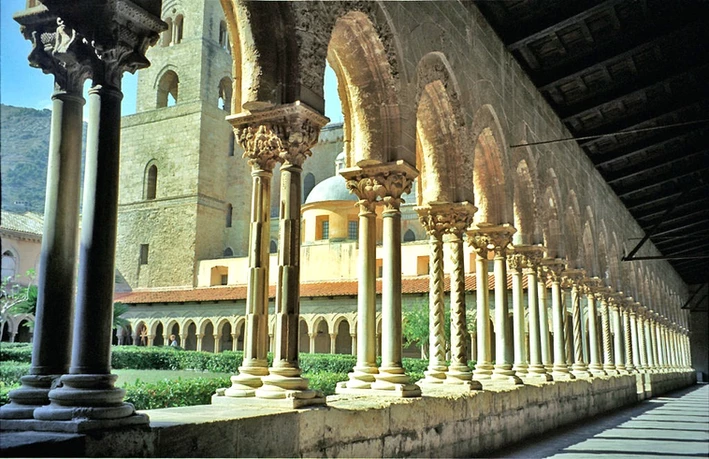 Cloister of the former Benedictine monastery