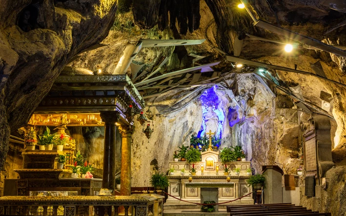Chapel of Saint Rosalia in the rock of Monte Pellegrino
