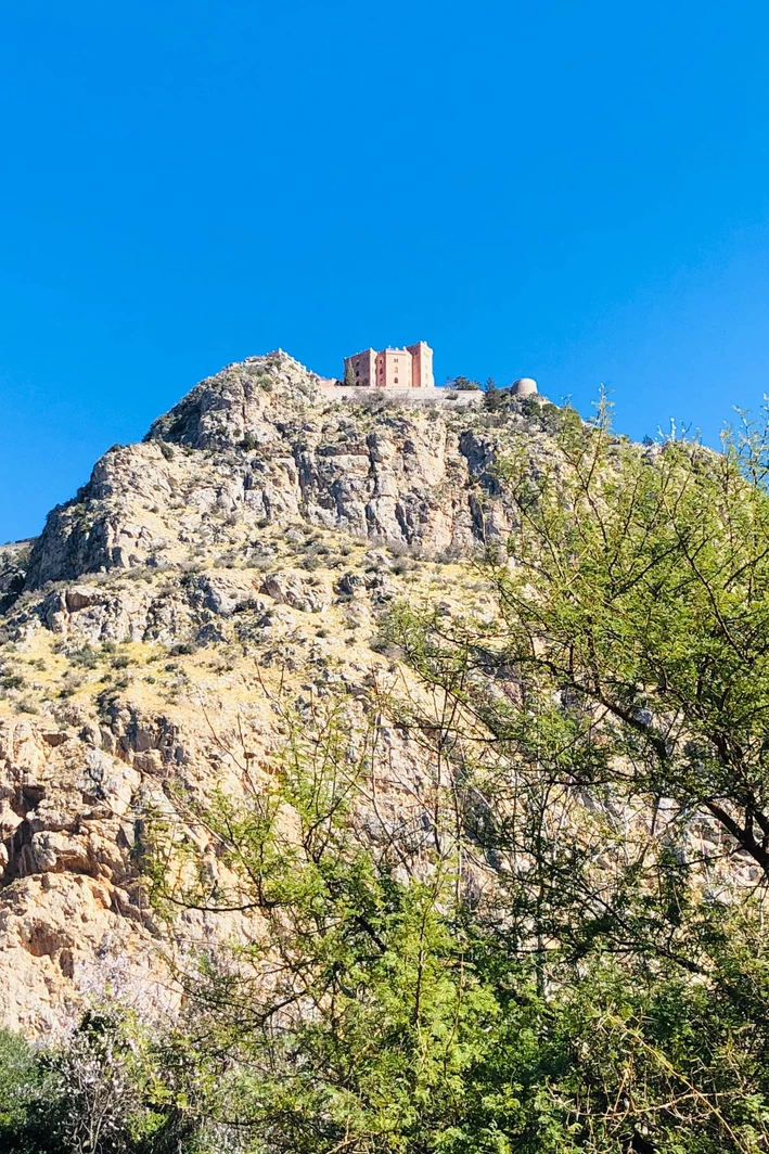 Castello Utveggio on the promontory of Monte Pellegrino