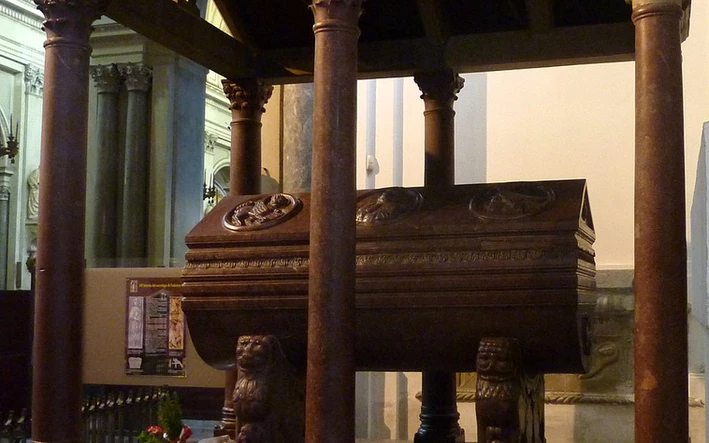 Sarcophagus of Frederick II in Palermo Cathedral