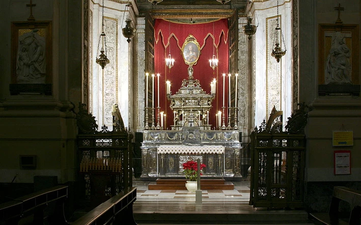 Altar of St Rosalia in Palermo Cathedral