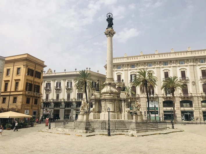 View of the Piazza San Domenico