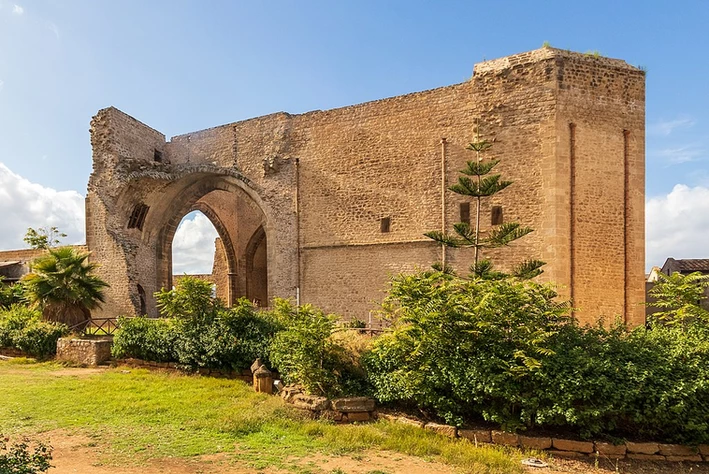 The façade of the Santa Maria Dello Spasimo