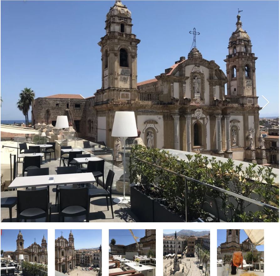 Impressions from the terrace of Cafe Obica at Rinascente