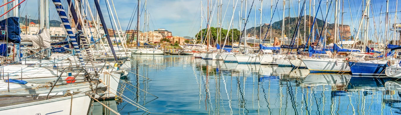 View of La Cala marina