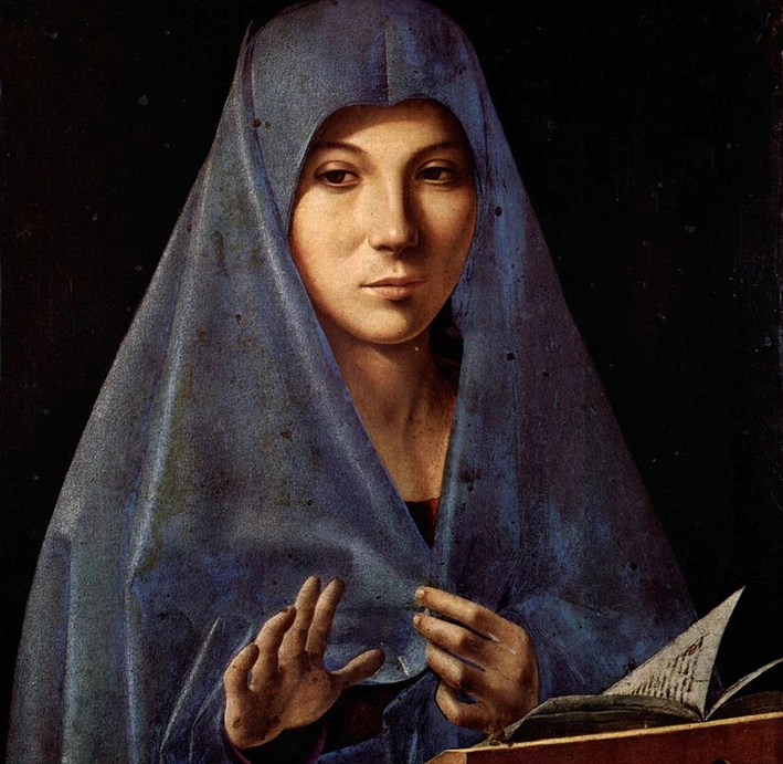 Painting of the Mary of the Annunciation