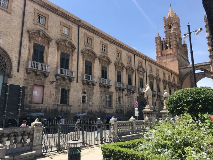 View of the Diocesan Museum in Palermo