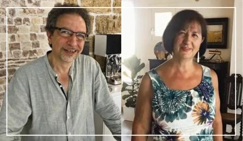 Picture of the two hosts at BnB Dolcevita