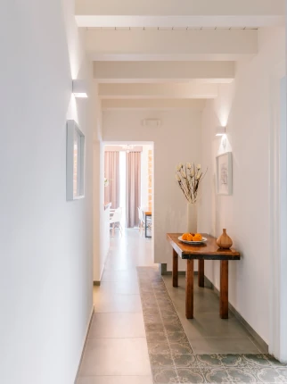 View of the hallway in the Bed and Breakfast
