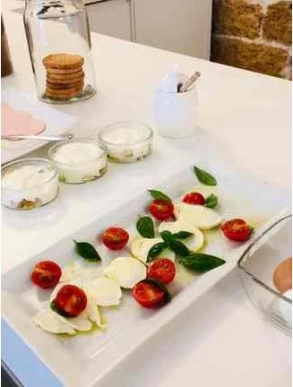 Tomato Mozarella at BnB Dolcevita