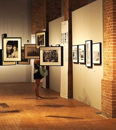 Exhibition of photographs at the GAM