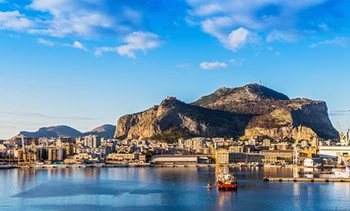 View of Monte Pellegrino from Palermo