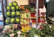 Vegetable market stall in Palermo