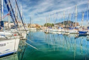 Boats at La Cala marina