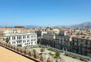 View of Palermo from the roof of the cathedral in Palermo