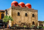 View of the church of San Cataldo from Piazza Bellini