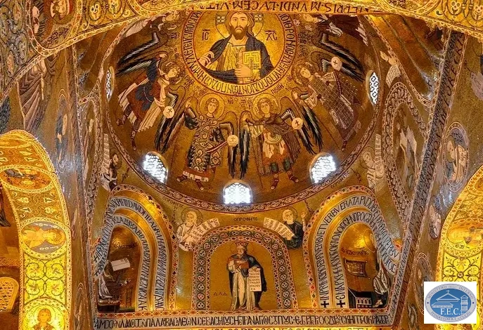The dome of the Cappella Palatina