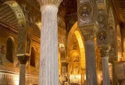 Columns in the Cappella Palatina