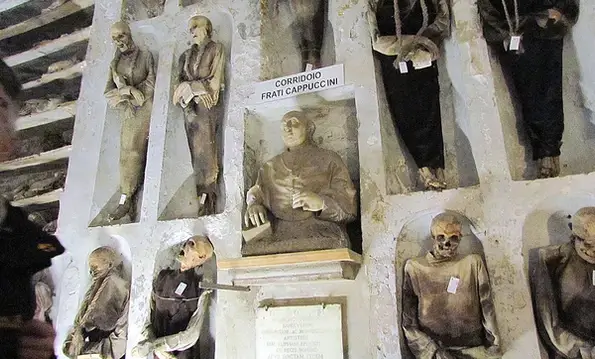 Mummies in the Capuchin Crypt of Palermo